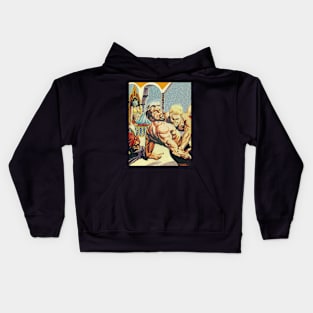 Sahara Desert - Footsteps to Death (Unique Art) Kids Hoodie